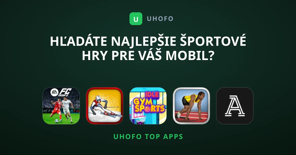Hľadáte Najlepšie Športové Hry Pre Váš Mobil?